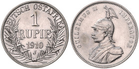 KOLONIEN, Deutsch-Ostafrika, 1 Rupie 1910 J.
 vz/st
J.722