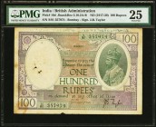 India Government of India 100 Rupees ND (1917-1930) Pick 10d Jhunjhunwalla-Razack 3.10.2A-B PMG Very Fine 25. Although this very scarce note has seen ...