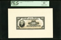 BC-17FP/BP $500 1935 Face and Back Proofs PCGS Very Choice New 64; PCGS Superb Gem New 68PPQ. A glorious pair of English version Face and Back proofs ...