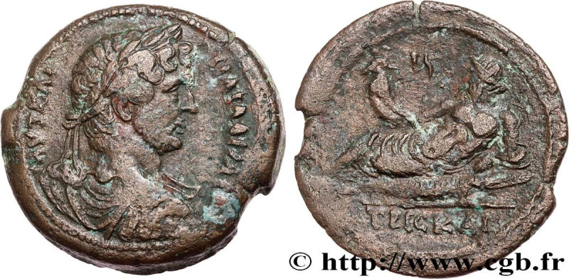 HADRIAN
Type : Drachme 
Date : an 16 
Mint name / Town : Alexandrie, Égypte 
Met...