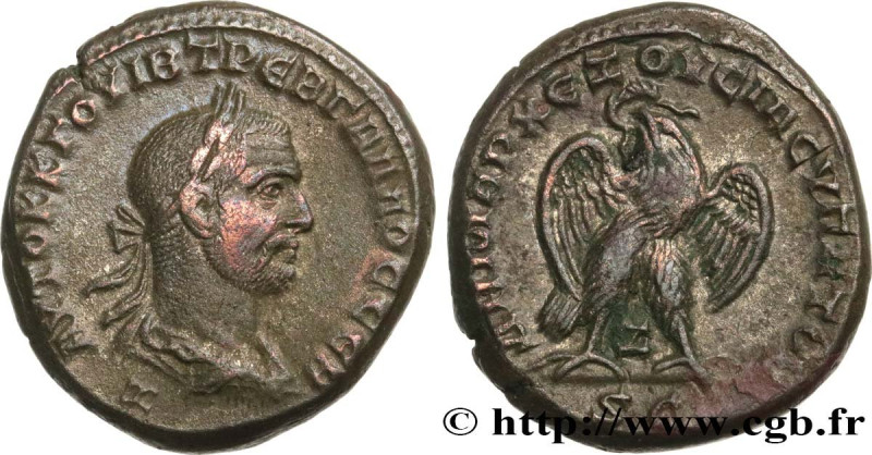 TREBONIANUS GALLUS
Type : Tétradrachme syro-phénicien 
Date : 252 
Mint name / T...