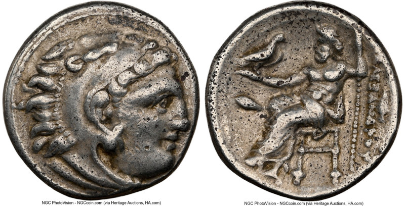 MACEDONIAN KINGDOM. Alexander III the Great (336-323 BC). AR drachm (17mm, 12h)....