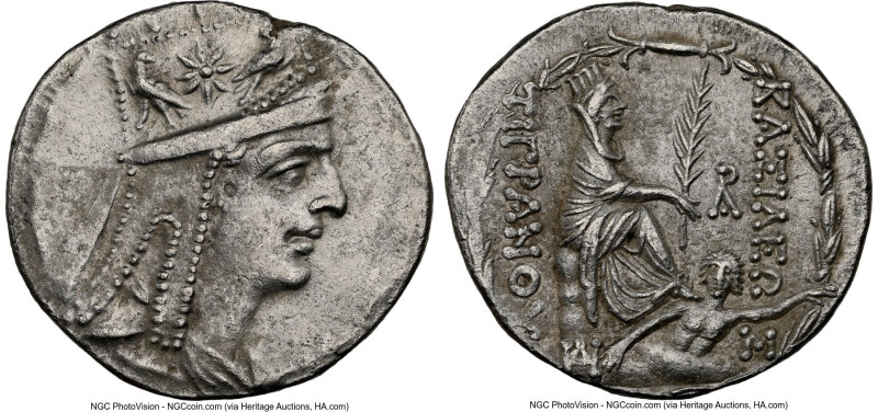 ARMENIAN KINGDOM. Tigranes II the Great (95-56 BC). AR tetradrachm (26mm, 15.64 ...