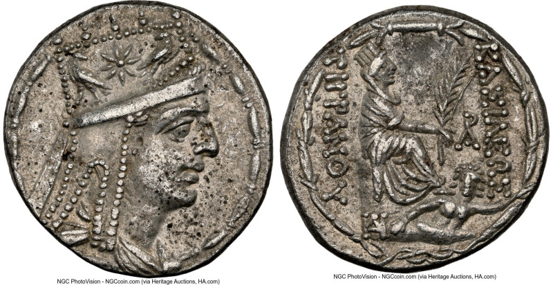 ARMENIAN KINGDOM. Tigranes II the Great (95-56 BC). AR tetradrachm (26mm, 16.03 ...