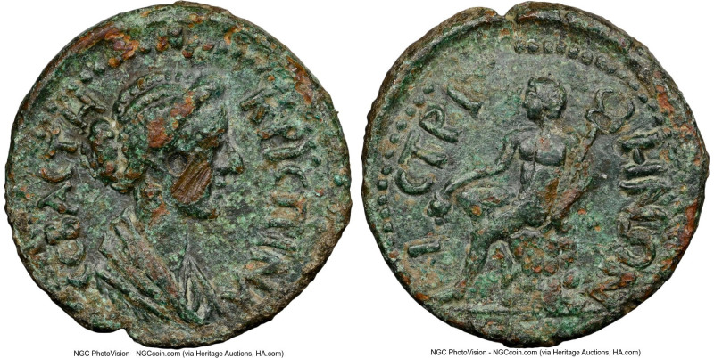 ANCIENT LOTS. Roman Provincial. Moesia. Lot of three (3) AE issues. NGC Fine-Cho...