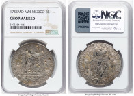 Ferdinand VI 8 Reales 1755 Mo-MM Chopmarked NGC, Mexico City mint, KM104.2. HID09801242017 © 2024 Heritage Auctions | All Rights Reserved www.HA.com/T...