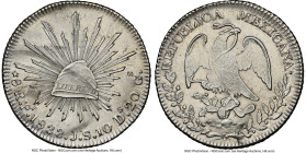 Republic 8 Reales 1833 Pi-JS AU Details (Cleaned) NGC, San Luis Potosi mint, KM377.12, DP-Pi08. HID09801242017 © 2024 Heritage Auctions | All Rights R...