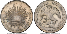 Republic 8 Reales 1878 Do-PE AU Details (Cleaned) NGC, Durango mint, KM377.4, DP-Do63. HID09801242017 © 2024 Heritage Auctions | All Rights Reserved w...