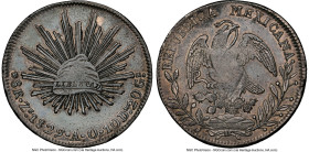 Republic 3-Piece Lot of Certified 8 Reales NGC, 1) 8 Reales 1829 Zs-AO - XF Details (Obverse Cleaned), Zacatecas mint, KM377.13, DP-Zs07 2) 8 Reales 1...