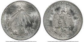 Estados Unidos Pair of Certified Pesos 1938-M, 1) Peso - MS66 PCGS 2) Peso - MS65 NGC Mexico City mint, KM455. HID09801242017 © 2024 Heritage Auctions...