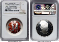 4-Piece Lot of Certified silver Assorted Issues PR69 Ultra Cameo NGC, 1) Canada: Elizabeth II Colorized "Invention of Basketball - 125th Anniversary" ...