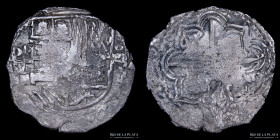 Potosi. Felipe II. 4 Reales 1595-1600 B. Macuquina CJ 2.14.2