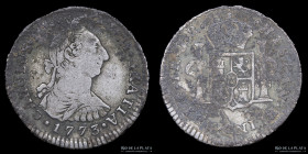 Potosi. Carlos III. 1 Real 1773 JR. CJ 66.1