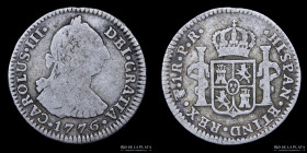 Potosi. Carlos III. 1 Real 1776 PR. CJ 66.5.3