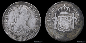 Potosi. Carlos III. 1 Real 1779 PR. CJ 66.8.2