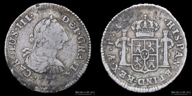 Potosi. Carlos III. 1/2 Real 1778 PR. CJ 67.6.4