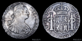 Potosi. Carlos IV. 8 Reales 1808 PJ. CJ 76.20