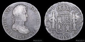 Potosi. Fernando VII. 8 Reales 1813 PJ. CJ 86.3.1