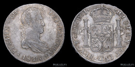 Potosi. Fernando VII. 8 Reales 1813 PJ. CJ 86.3.1