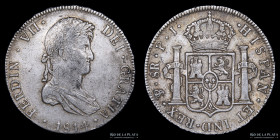 Potosi. Fernando VII. 8 Reales 1814 PJ. CJ 86.4.3