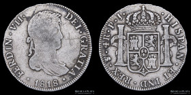 Potosi. Fernando VII. 4 Reales 1818 PJ. CJ 87.3