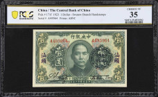 CHINA--REPUBLIC. Lot of (3). Central Bank of China. 1 Dollar, 1923. P-171a, 171e & 171f. Fine to PCGS Banknote Choice Very Fine 35.
Consisting of two...