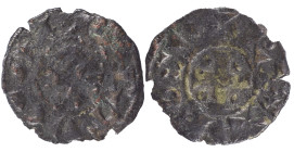 Portugal
D. Afonso II (1211-1223)
Dinheiro escudo amendoado Bolhão
Legenda anverso: PORTVGAL
Legenda reverso: + REX AFOSV
AG: 01.01 0.41 g
BC-
...