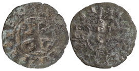 Portugal
D. Afonso III (1248-1279)
Dinheiro Bolhão
AG: 01.? 0.45 g
BC

Portugal
D. Afonso III (1248-1279)
Dinheiro AR
AG: 01.? 0.45 g
Fine