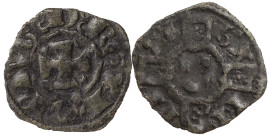 Portugal
D. Dinis I (1279-1325)
Dinheiro Bolhão
AG: 03.33 0.66 g
BC+

Portugal
D. Dinis I (1279-1325)
Dinheiro AR
AG: 03.33 0.66 g
Good Fine...