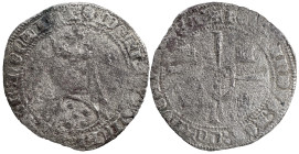 Portugal
D. Fernando I (1367-1383)
Barbuda Porto P-O-R-T Prata
Trata-se de uma das primeiras barbudas na oficina do Porto, onde ainda se podem veri...