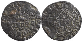 Portugal
D. João I (1385-1433)
Real de 10 soldos Porto .P. / P-O Bolhão
AG: 47.01 2.27 g
BC+

Portugal
D. João I (1385-1433)
Real of 10 soldos...