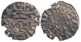 Portugal
D. João II (1481-1495)
Cinquinho Lisboa Prata
Legenda anverso: +IOHANES:II:R:P:E
Legenda reverso: +IOHANES:II:R:D:ET
Este exemplar da ma...