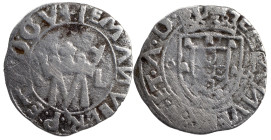 Portugal
D. Manuel I (1495-1521)
Vintém o-L Lisboa Prata
AG: 27.11 1.56 g
BC-

Portugal
D. Manuel I (1495-1521)
Vintém o-L Lisbon AR
AG: 27.1...
