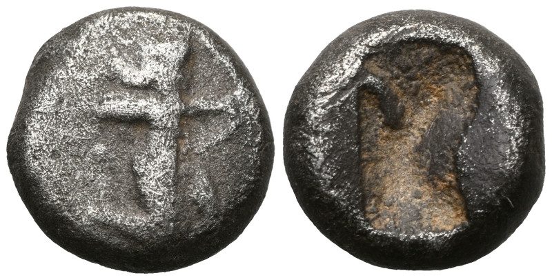 Kingdom of, Darius I, (510-486 B.C.) or later, silver obol or sixth siglos, issu...