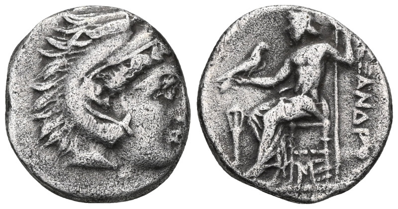 Kingdom of Macedonia - Alexander III (336-323 BC) - AR Drachm (Lampsakos, struck...