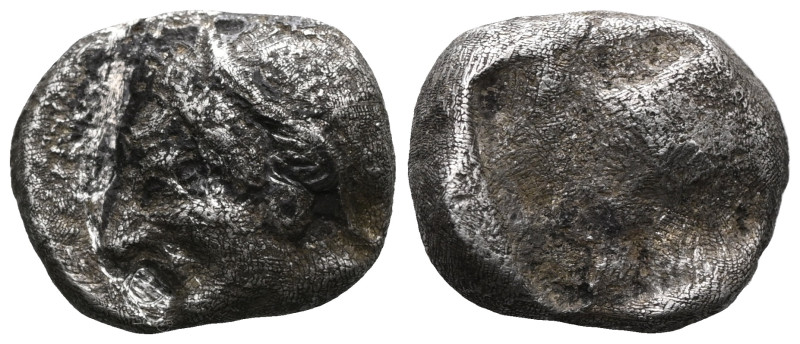Greek
Ionia, Kolophon. AR Obol. Late 6th century BC.
Obv: Archaic male head (o...