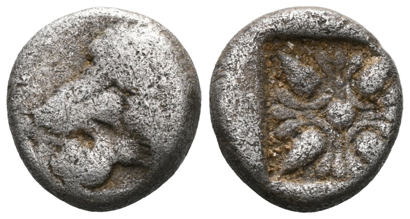 Ionia, Miletos AR Obol.Ionia, Miletos AR Obol. Late 6th-early 5th century BC. Fo...