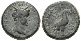 Roman Provincial
 Phrygia, Amorium, Claudius (41-54), AE (Bronze), struck under Pedon and Katon magistrates.
Obv: ΤΙ - KΛAVΔIOC ΓЄPMANIKOC [KAICAP],...