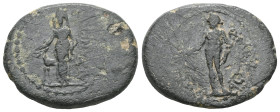 Roman Provincial Coins , Bronze AE, very fine.

Weight:3,7 gr
Diameter:20,2 mm