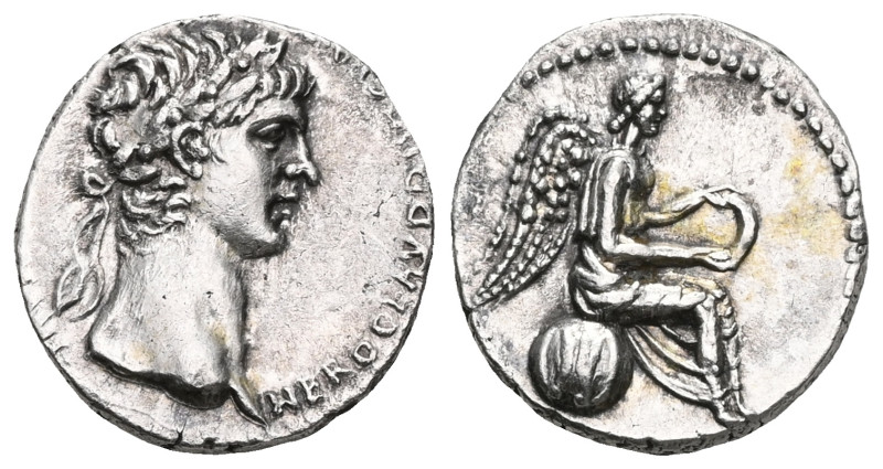Roman Provincial
 Cappadocia, Caesarea. Nero. AR, Hemidrachm. (Silver) 54-68 AD...