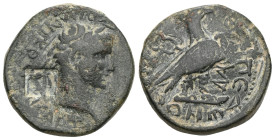 Roman Provincial
Phrygia, Amorium, Claudius (41-54), AE (Bronze), struck under Pedon and Katon magistrates.
Obv: ΤΙ - KΛAVΔIOC ΓЄPMANIKOC [KAICAP], ...