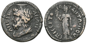 PHRYGIA. Dionysopolis. Pseudo-autonomous. Time of Septimius Severus (193-211). Ae. Obv: Diademed and draped bust of Serapis left, wearing modius. Rev:...