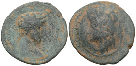 Roman Provincial Bronze AE. Fine.

Weight:5,7 gr
Diameter:25,8 mm