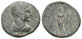 Roman Provincial Bronze AE. Fine.

Weight:2,8 gr
Diameter:15,8 mm
