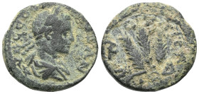 Roman Provincial
. Cappadocia, Caesaraea. Severus Alexander. AE. (Bronze) 222-235 AD.
Obv: AY K CE[OYΗ] AΛEΞAN. Laureate head of Severus Alexander, ...