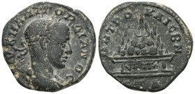 Roman Provincial
Cappadocia. Caesarea. Gordian III. 238-244 AD. Year 4=241-242 AD.. Bronze Æ. AV K M ANT ΓOΡΔIANOC; laureate and draped bust right / ...