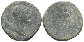 ROMAN IMPERIAL
Trajan, 98 - 117 AD Trajan, 98 - 117 AD Sestertius . approx. 104/105 - 107 AD. Mzst.Rome. Obverse: IMP CAES NERVAE TRAIANO AVG GER DAC...
