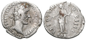 Antoninus Pius (138 - 161 AD).
Denarius. 151 - 152 AD Rome.
Obverse: IMP CAES T AEL HADR AN - TONINVS AVG PIVS P P. Head with laurel wreath on the r...