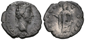 Roman Imperial
Marcus Aurelius. As Caesar, AD 139-161. AR Denarius . Rome mint. Struck under Antoninus Pius, AD 158-159. Bare head right / Spes advan...