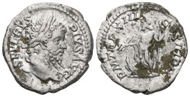 Septimius Severus, Denarius 193-211, P M TR P XVIII COS III P PAncient, Septimius Severus, Denar 193-211, P M TR P XVIII COS III P P.

Weight:2,6 gr...